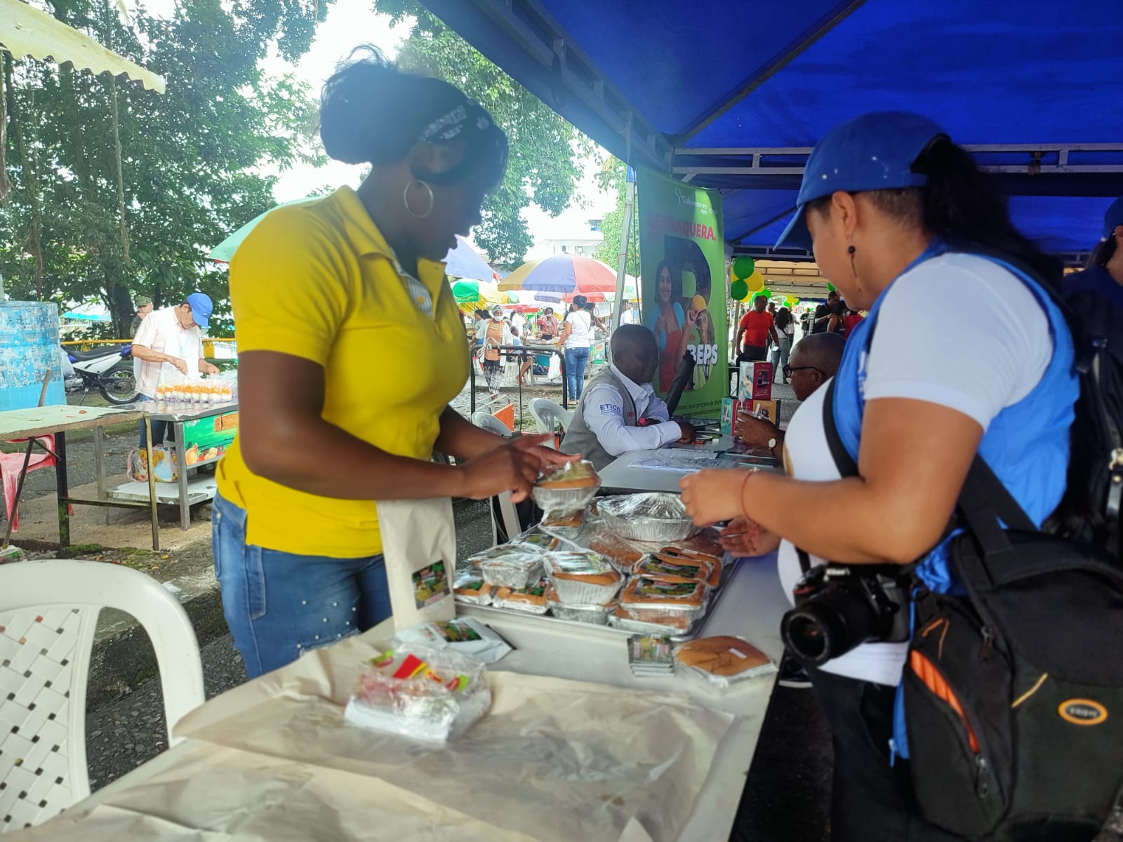 Con mercado popular se reactivó la economía del sector campesino y emprendedor desde el barrio La Independencia 