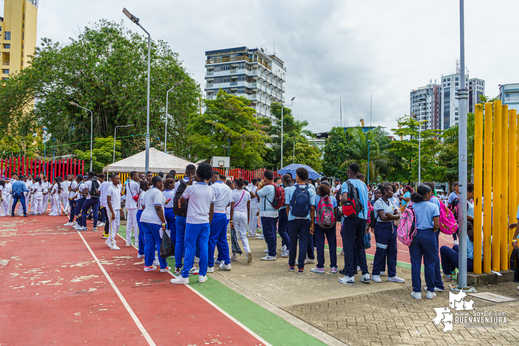 Centenares de niños y jóvenes disfrutaron del Día de la Convivencia Estudiantil organizado por la Gestora Social de Buenaventura