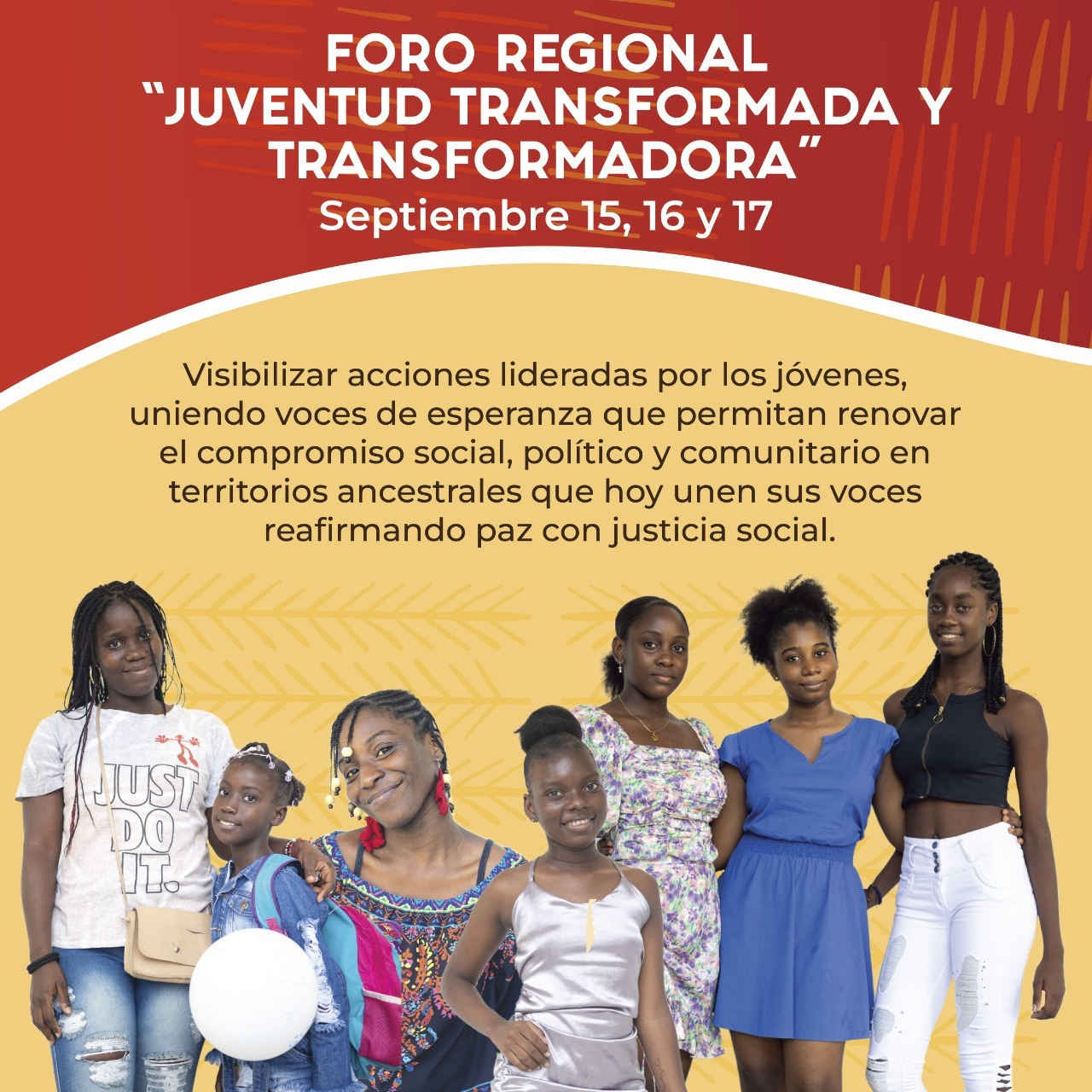 Del 15 al 17 de septiembre, Buenaventura será sede del foro “Juventud Transformada y Transformadora”