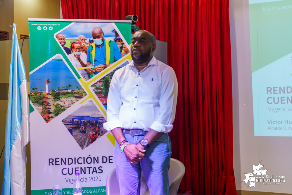 La Alcaldía Distrital de Buenaventura realizó la rendición de cuentas de la vigencia 2021