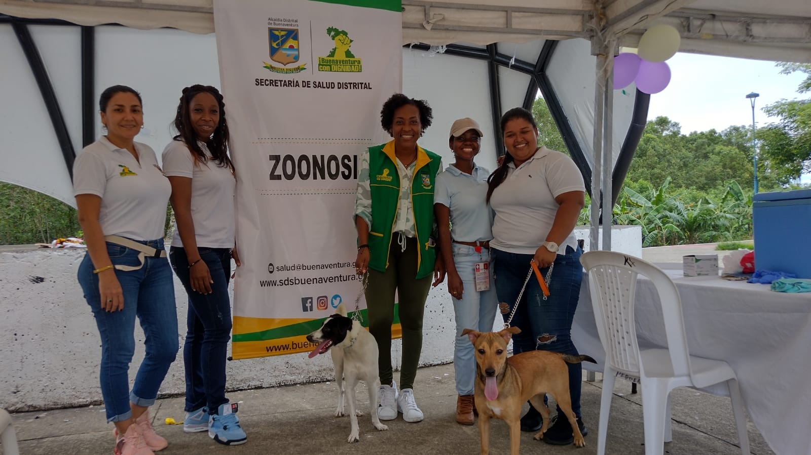 Bonaverenses llevaron a sus perros y gatos a vacunar en jornada adelantada por el área de Zoonosis de la Secretaría de Salud Distrital