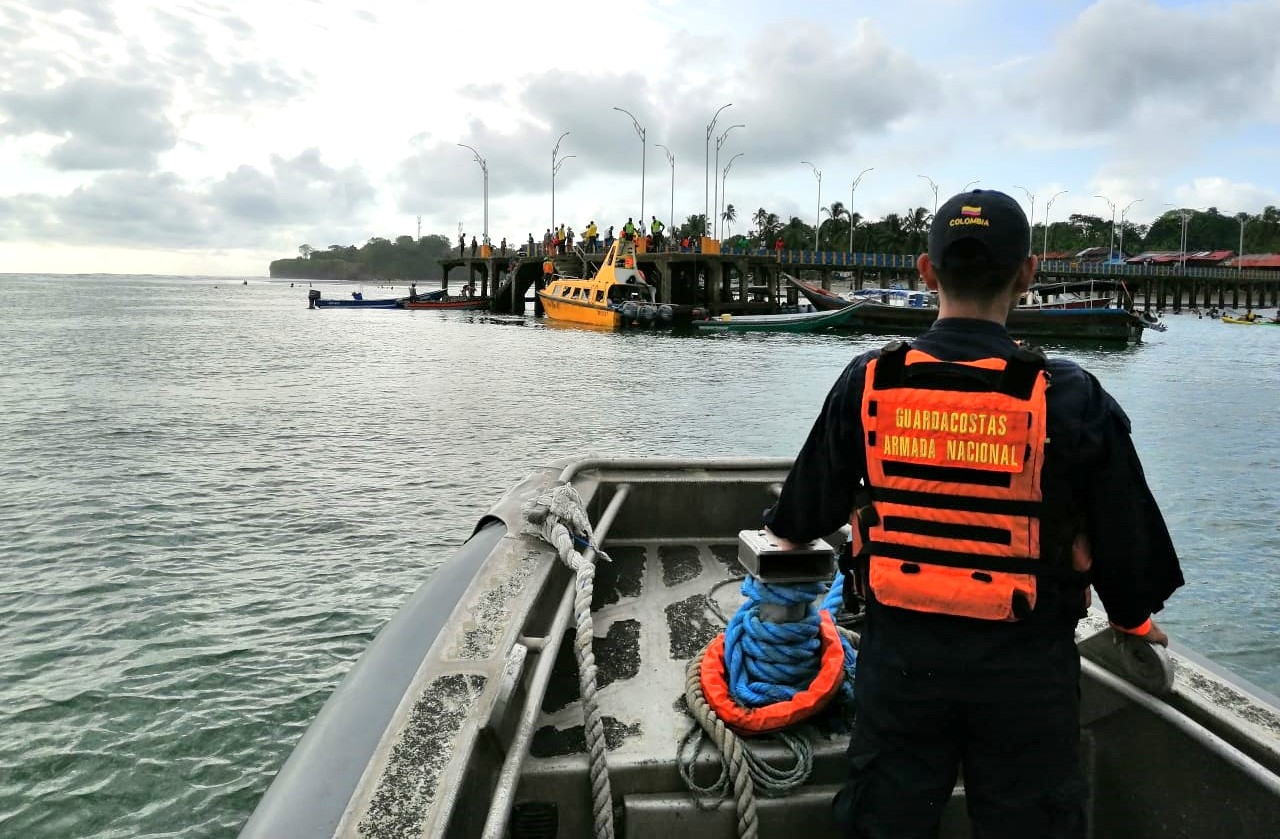 La Armada de Colombia fortaleció los dispositivos de seguridad en el pacífico colombiano
