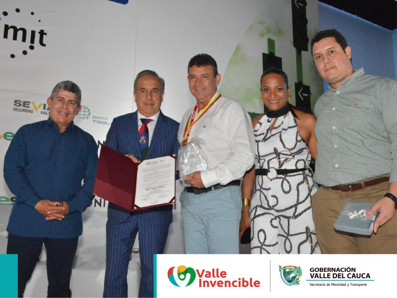 ‘Premio a la Excelencia SIMIT’ para el Gobierno del Valle por su trabajo en seguridad vial y la gestión en el tránsito