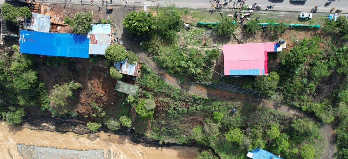 Invías realiza cierre total preventivo de la vía Loboguerrero - Cali para salvaguardar la vida de los usuarios del corredor