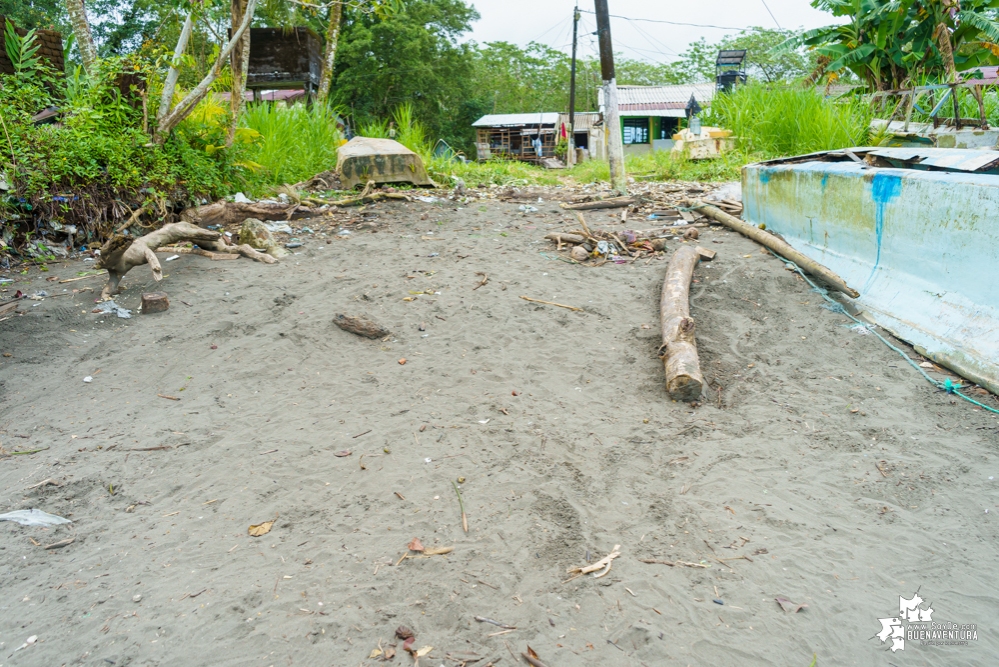 La Asociación de Gestores Ambientales del Pacífico realizó jornada de limpieza de playas en La Bocana en el sector de Changai