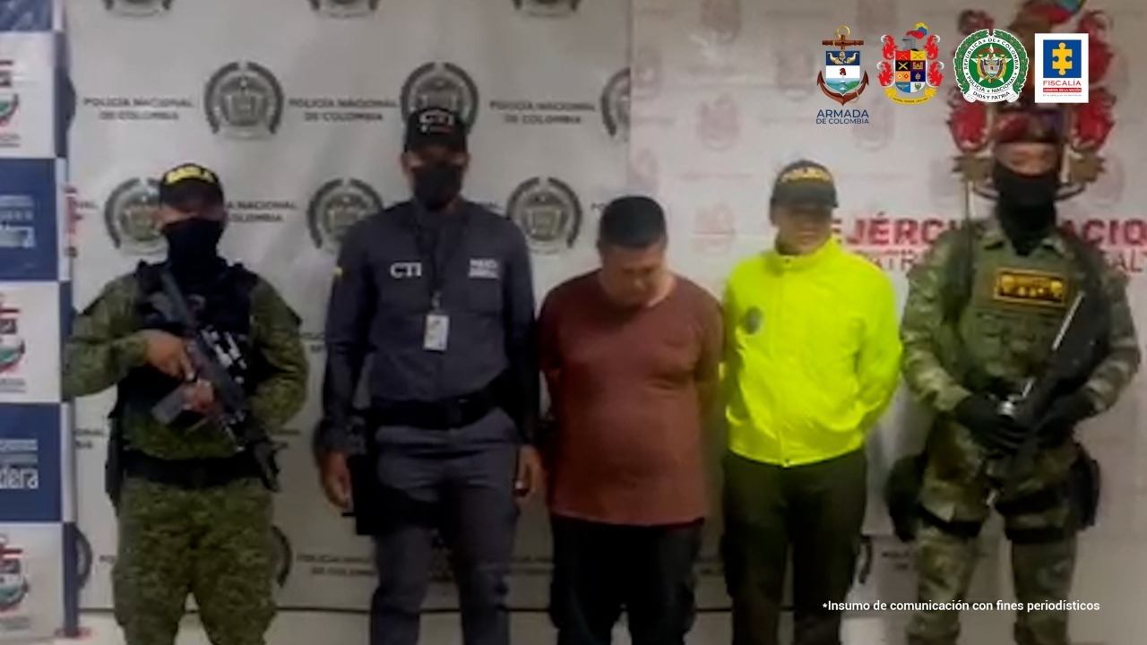 La Fuerza Pública capturó dos presuntos cabecillas del ELN en el Valle del Cauca y que delinquían en el Chocó