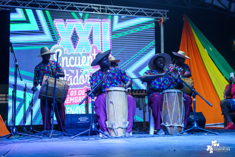 La Dirección Técnica de Cultura informó que el XXII Encuentro de Cantadores de Río en Buenaventura fue todo un éxito