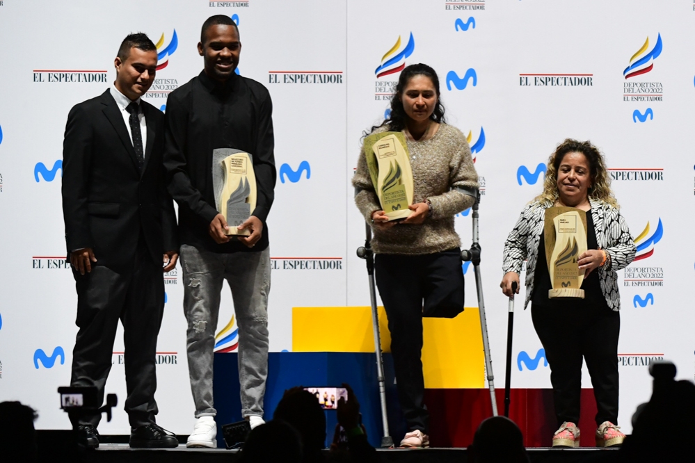 Fiesta de triunfadores en el Deportista del año El Espectador-Movistar 2022
