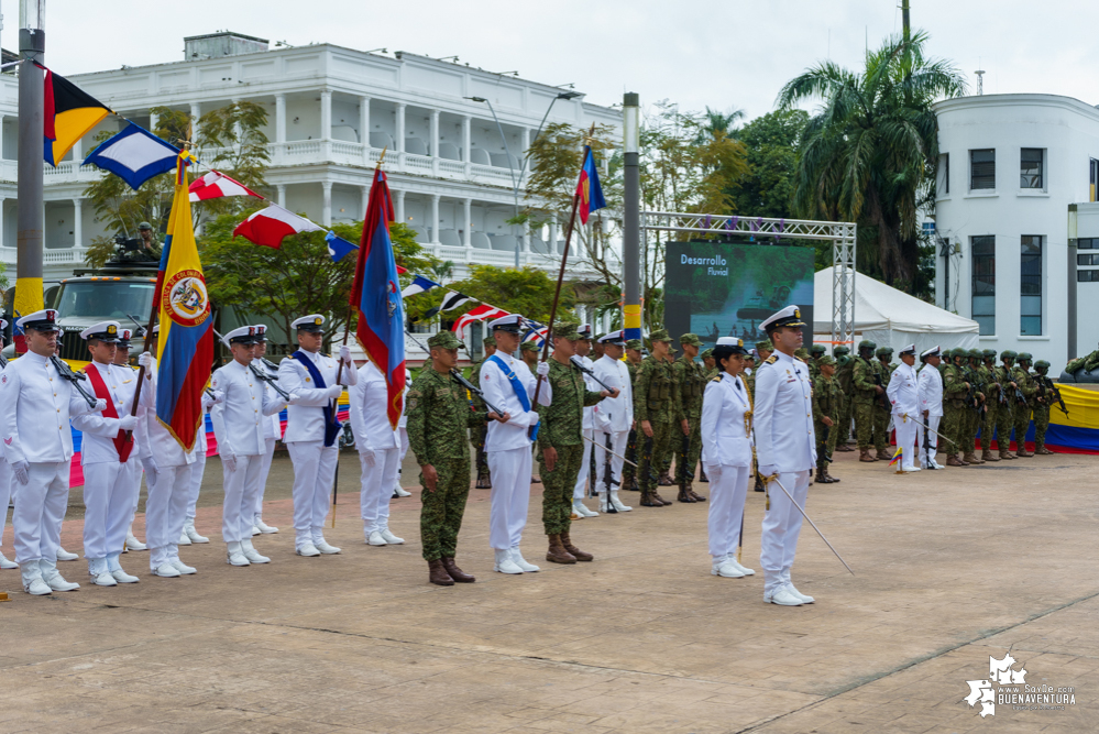 Se realizó la ceremonia de relevo del Comandante de la Brigada de Infantería de Marina No. 2 en Buenaventura