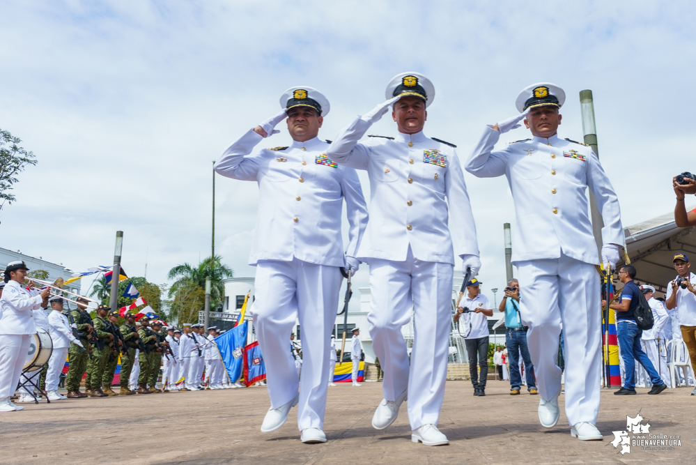 Se realizó la ceremonia de relevo del Comandante de la Brigada de Infantería de Marina No. 2 en Buenaventura