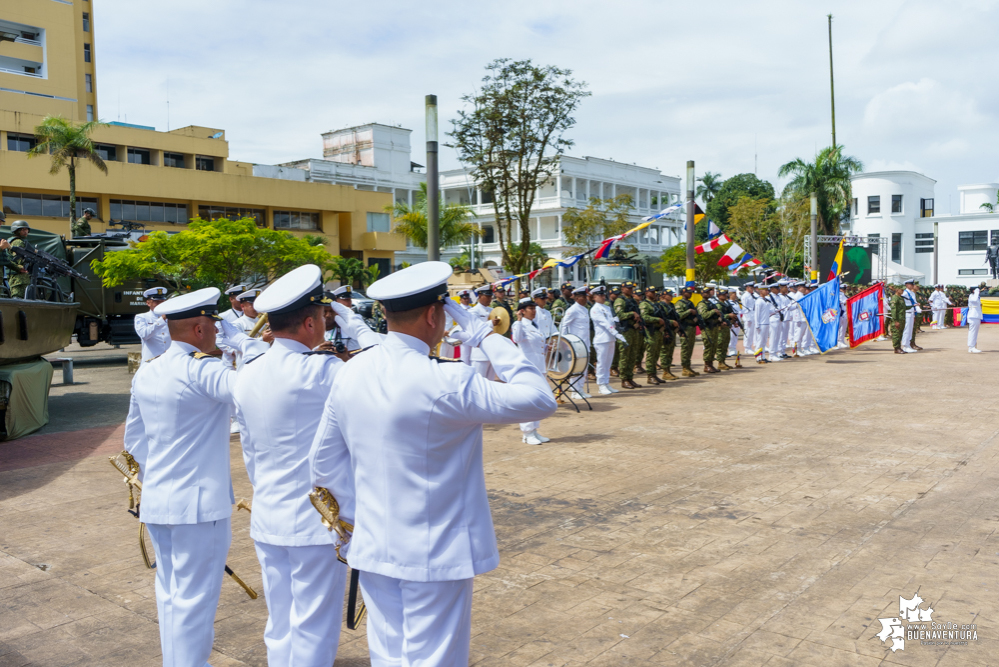 Se realizó la ceremonia de relevo del Comandante de la Brigada de Infantería de Marina No. 2 en Buenaventura