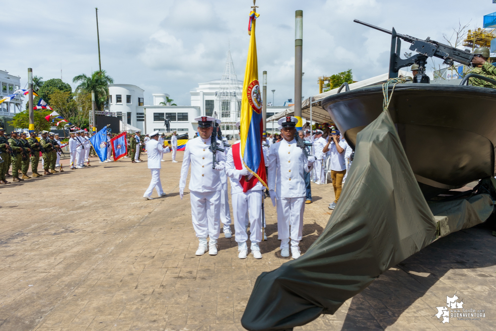 Se realizó la ceremonia de relevo del Comandante de la Brigada de Infantería de Marina No. 2 en Buenaventura