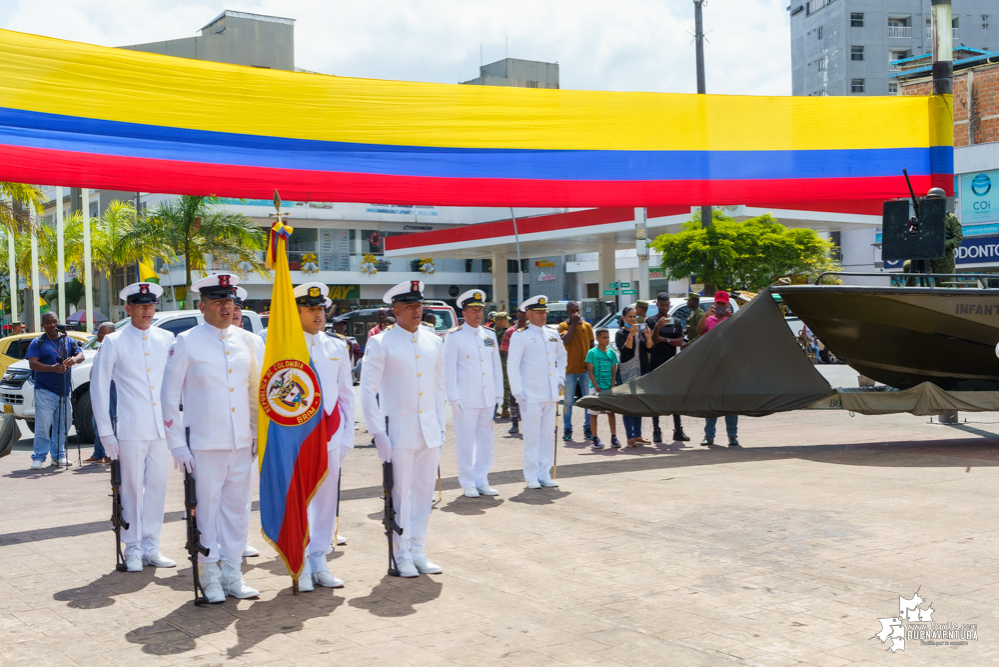 Se realizó la ceremonia de relevo del Comandante de la Brigada de Infantería de Marina No. 2 en Buenaventura