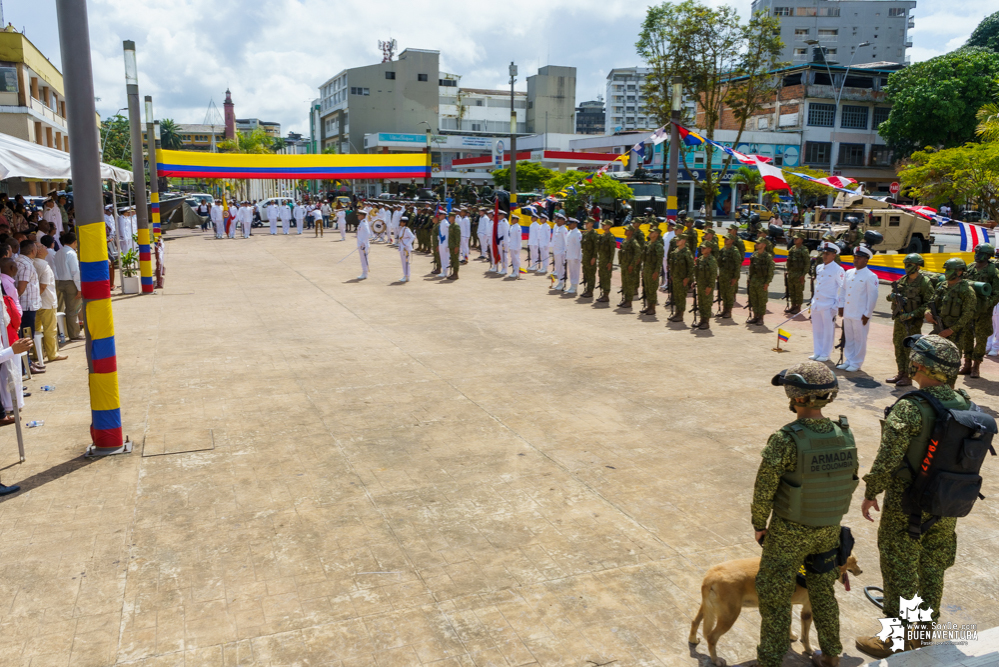 Se realizó la ceremonia de relevo del Comandante de la Brigada de Infantería de Marina No. 2 en Buenaventura