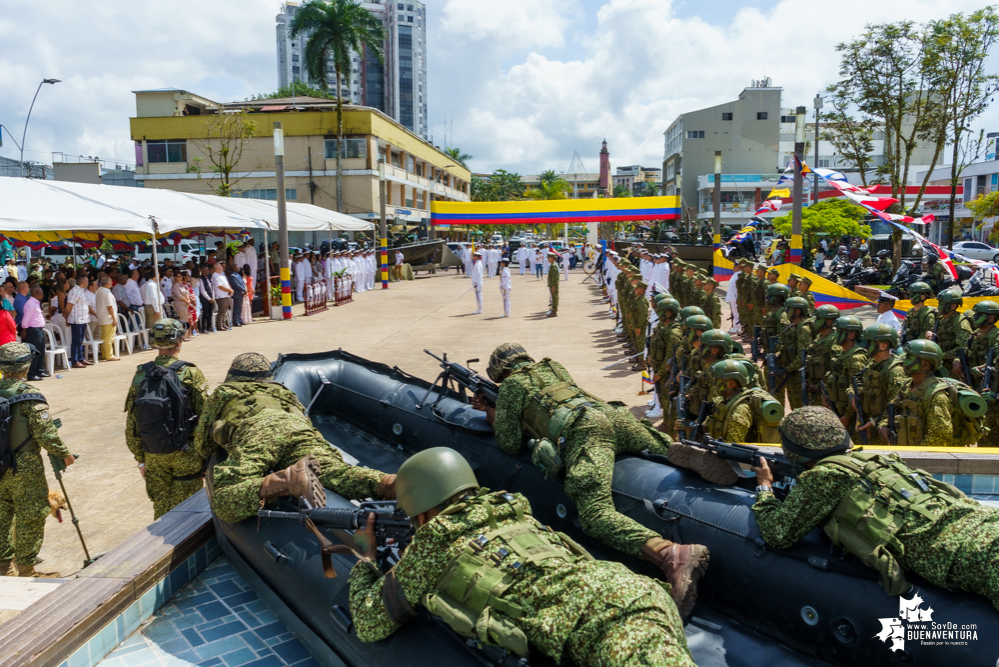 Se realizó la ceremonia de relevo del Comandante de la Brigada de Infantería de Marina No. 2 en Buenaventura