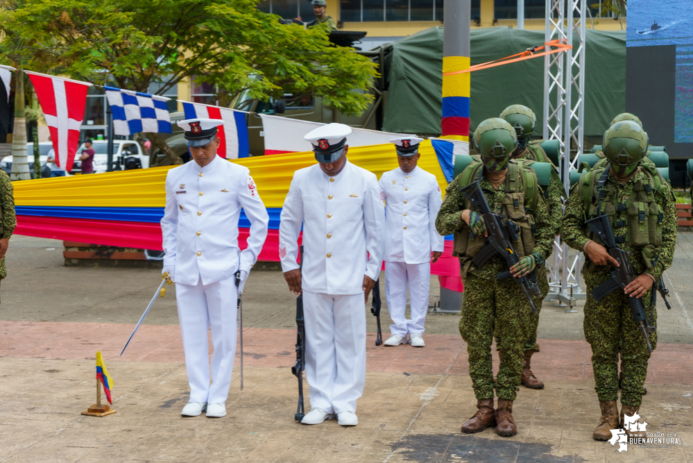 Se realizó la ceremonia de relevo del Comandante de la Brigada de Infantería de Marina No. 2 en Buenaventura