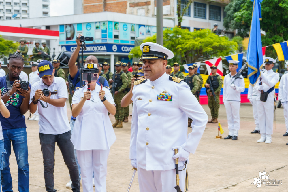 Se realizó la ceremonia de relevo del Comandante de la Brigada de Infantería de Marina No. 2 en Buenaventura