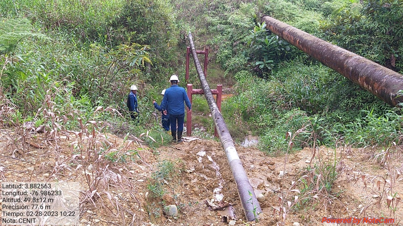 Alertan por condiciones de riesgo en el sistema de transporte de hidrocarburos de Buenaventura a Yumbo