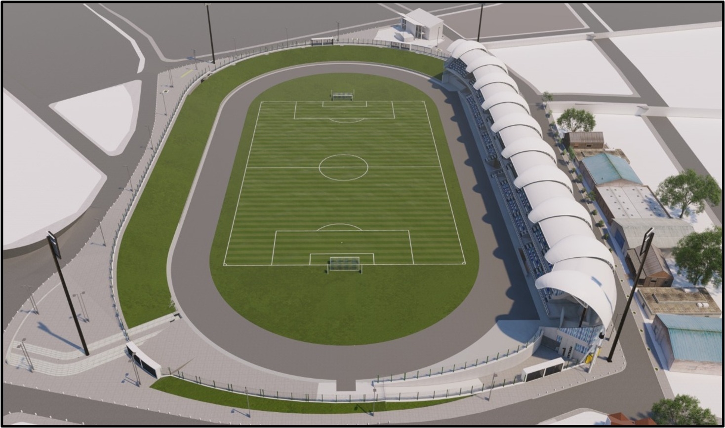 A través de un acto simbólico, el Gobierno nacional pondrá en marcha las obras del estadio Marino Klinger en Buenaventura