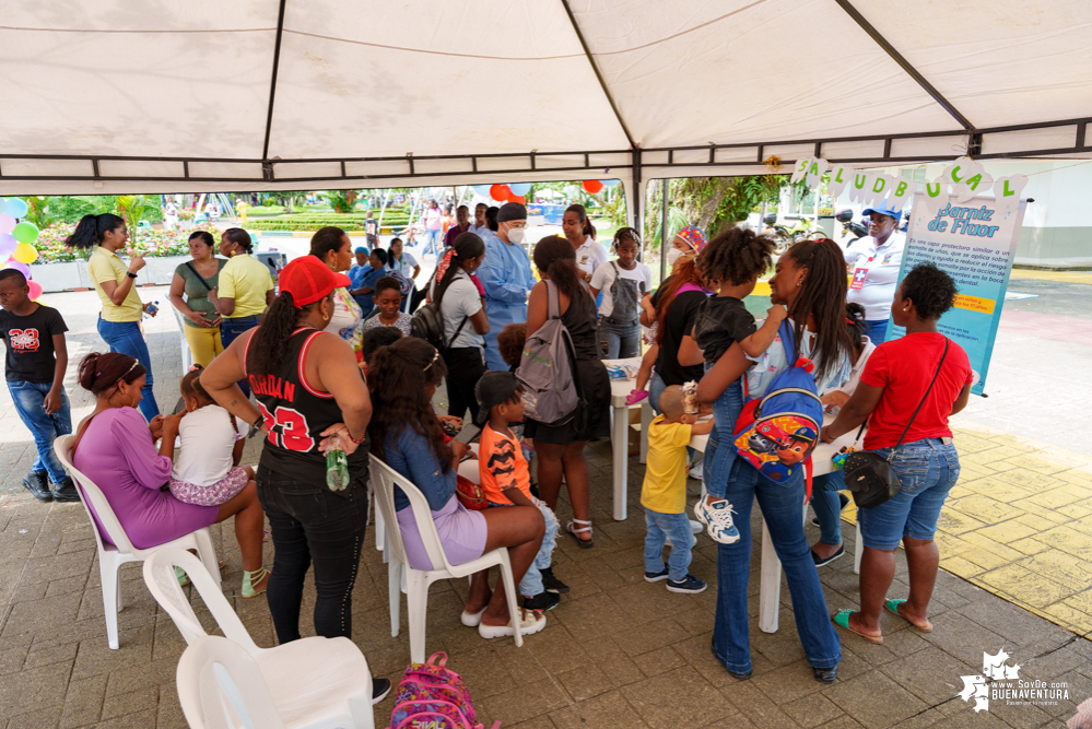 La Administración Distrital de Buenaventura celebró el Día los Niños y Niñas a través del despacho de la Gestora Social, Edith Obando