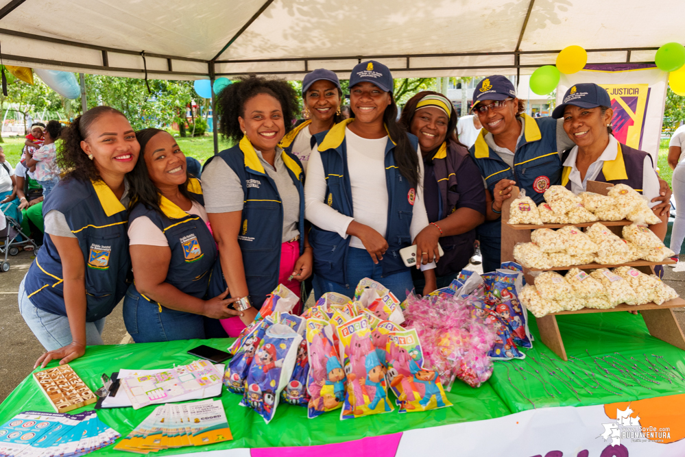 La Administración Distrital de Buenaventura celebró el Día los Niños y Niñas a través del despacho de la Gestora Social, Edith Obando