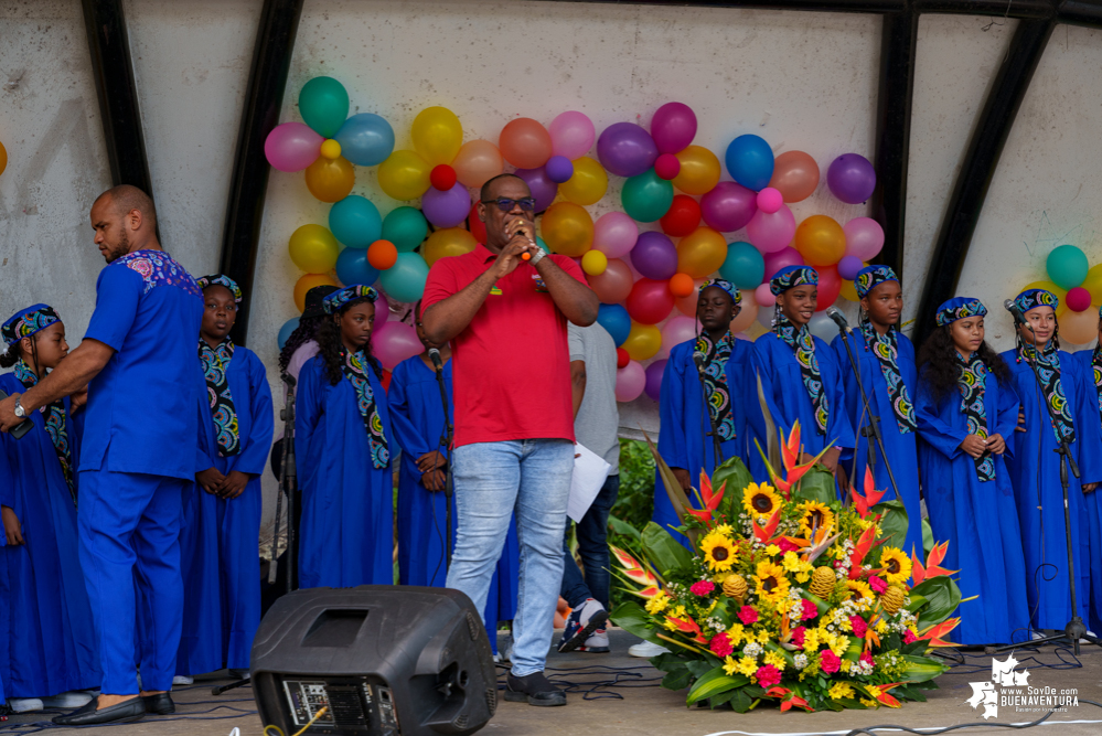 La Administración Distrital de Buenaventura celebró el Día los Niños y Niñas a través del despacho de la Gestora Social, Edith Obando