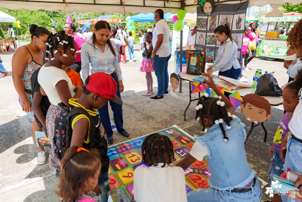 La Administración Distrital de Buenaventura celebró el Día los Niños y Niñas a través del despacho de la Gestora Social, Edith Obando