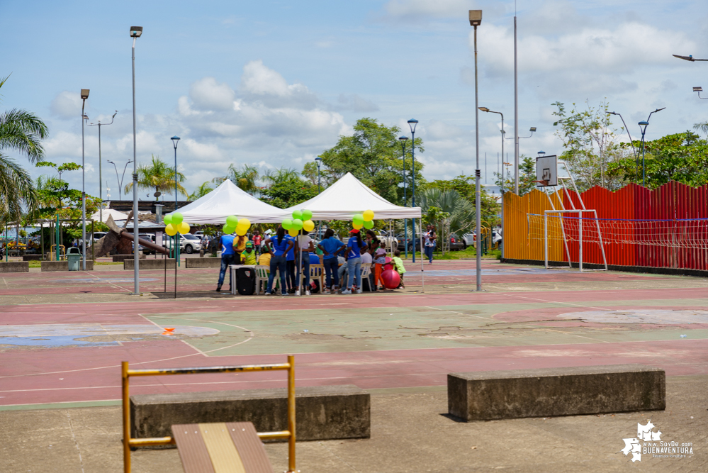 La Administración Distrital de Buenaventura celebró el Día los Niños y Niñas a través del despacho de la Gestora Social, Edith Obando