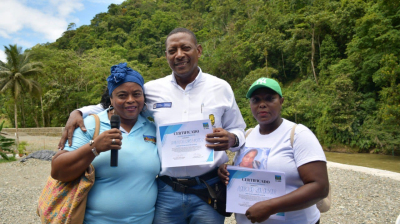 La Alcaldía Distrital de Buenaventura entregó el muro de contención en la vereda El Salto