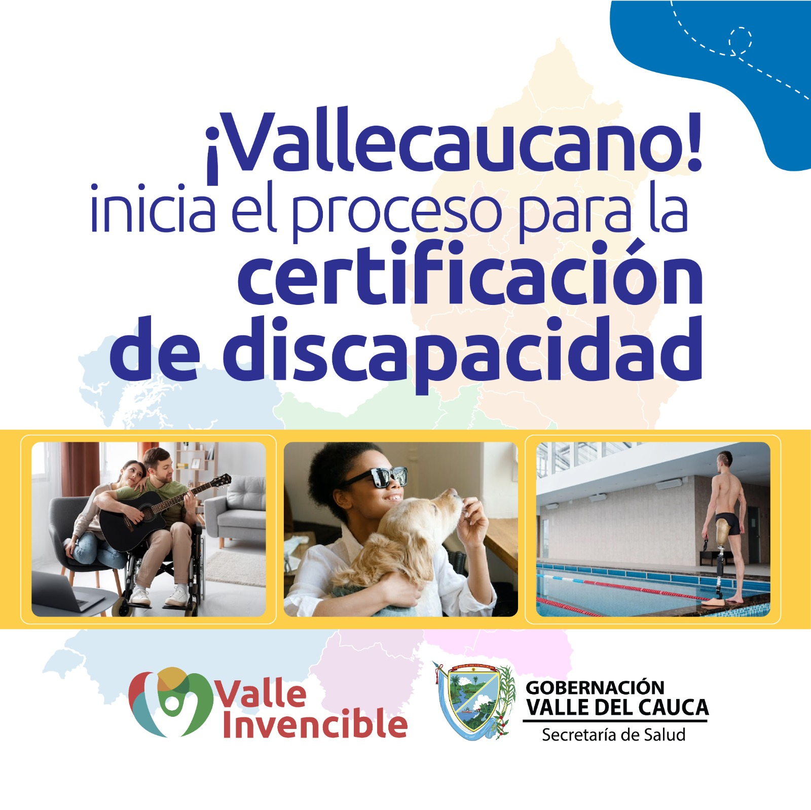 Atención población con discapacidad en el Valle del Cauca, ya se puede solicitar la Certificación de Discapacidad