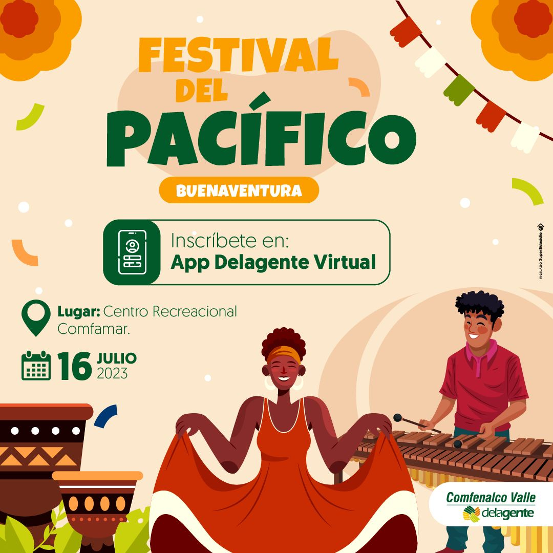 Con el Festival del Pacífico, Comfenalco Valle Delagente celebra el cumpleaños de Buenaventura