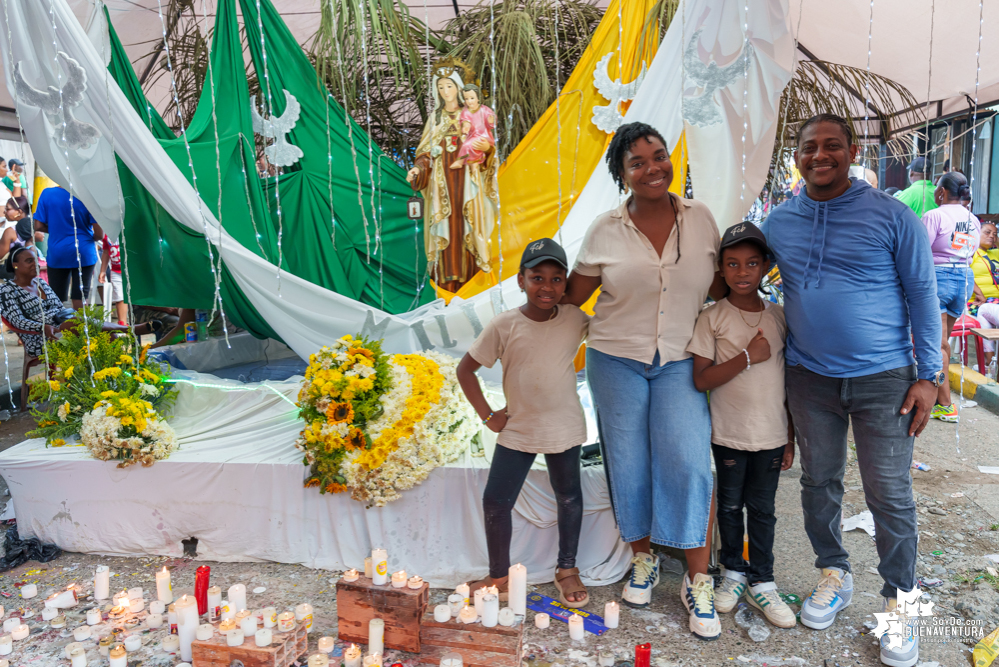 Bonaverenses se gozaron las fiestas patronales de San Buenaventura y de la Virgen del Carmen