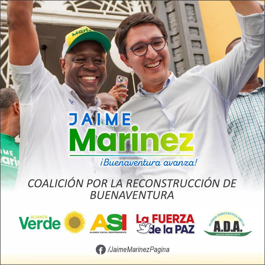 “No es un capricho, es pasión por servirle a la gente”: Jaime Marínez oficializó su candidatura a la Alcaldía Distrital de Buenaventura