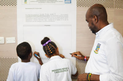 Presentan resultados de proyectos y programas dirigidos a la población de niños, niñas, adolescentes, jóvenes de Buenaventura