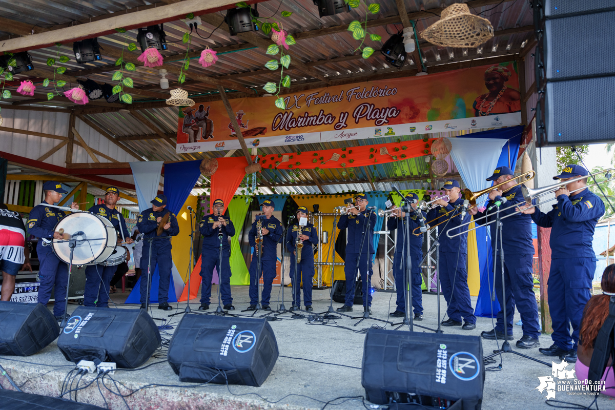 Turistas nacionales y extranjeros disfrutaron de la IX versión del Festival Marimba y Playa