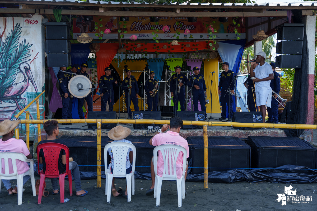 Turistas nacionales y extranjeros disfrutaron de la IX versión del Festival Marimba y Playa