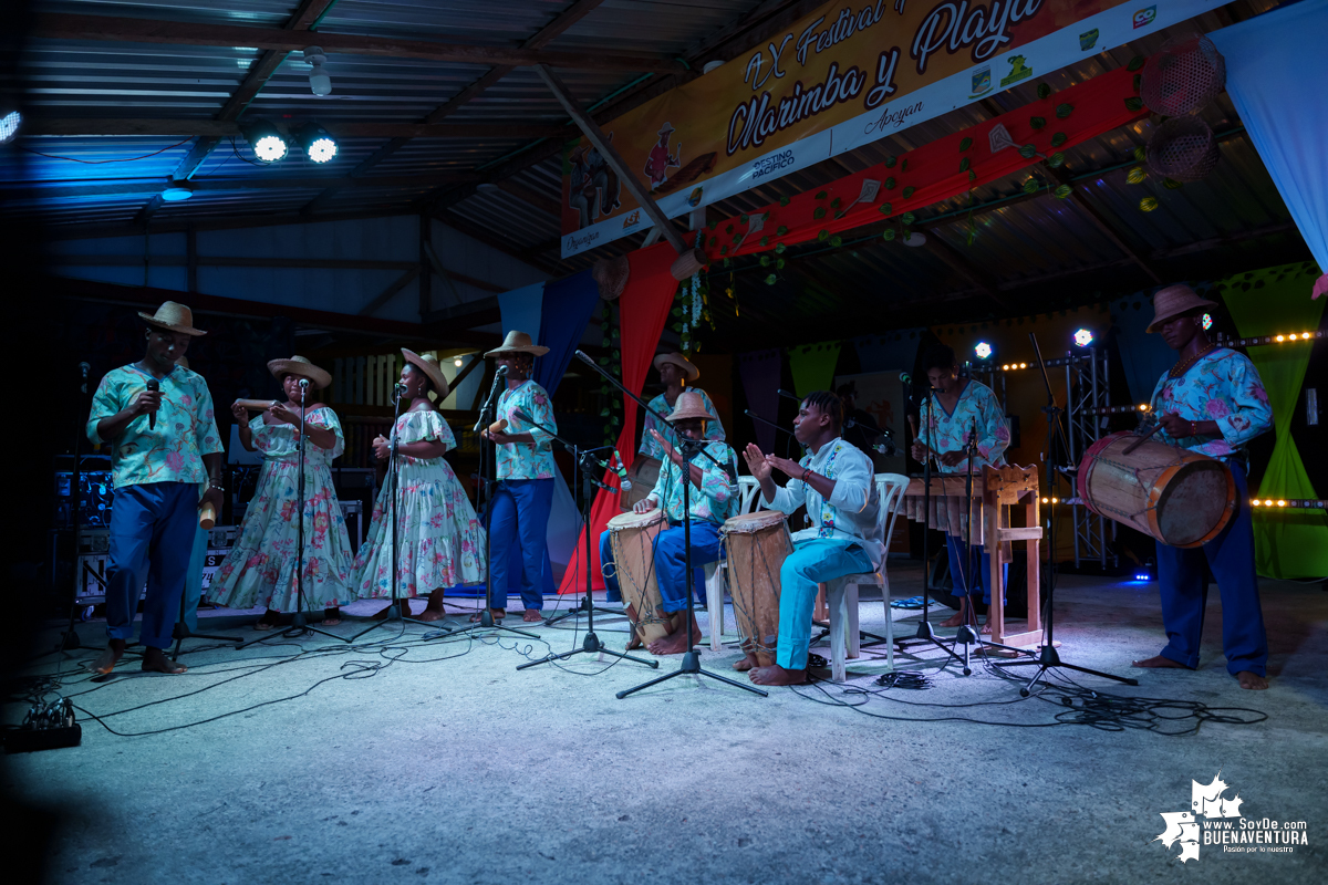 Turistas nacionales y extranjeros disfrutaron de la IX versión del Festival Marimba y Playa