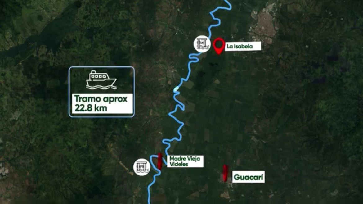 Estamos cerca de navegar de nuevo el río Cauca: ya se están construyendo dos muelles informa la CVC