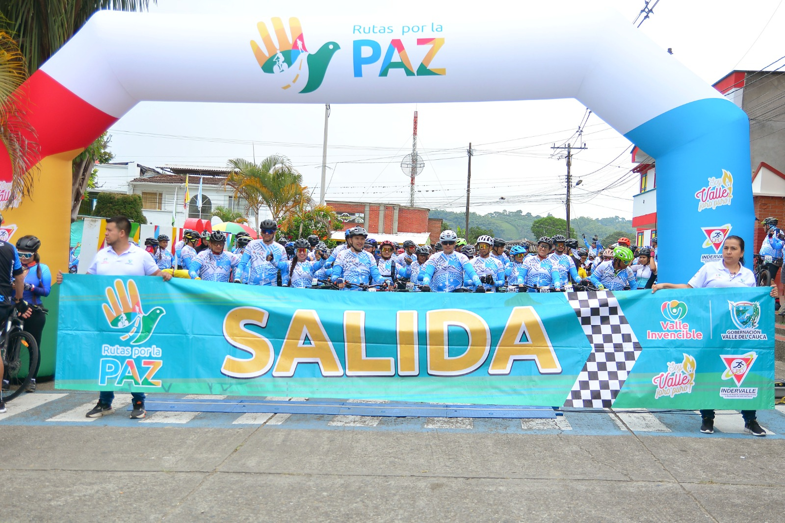 Con 40 kilómetros de ciclomontañismo regresan a las vías del Valle ´Rutas por la Paz´