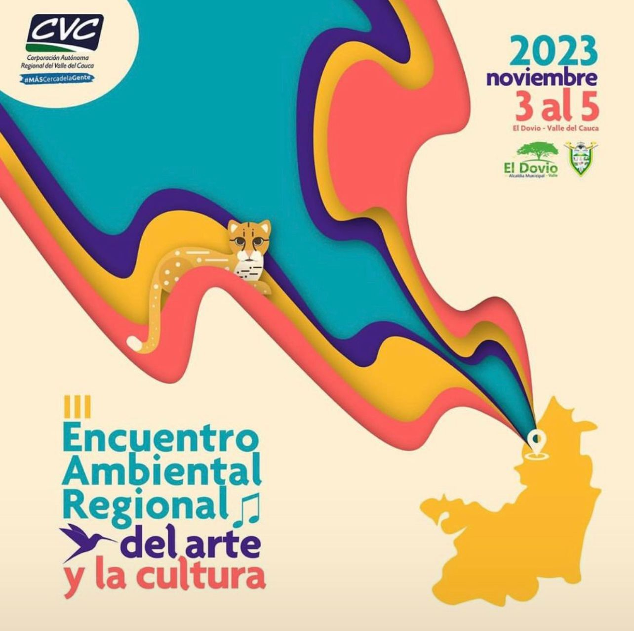 Inscríbete en el Tercer Encuentro Ambiental Regional del Arte y la Cultura de la CVC