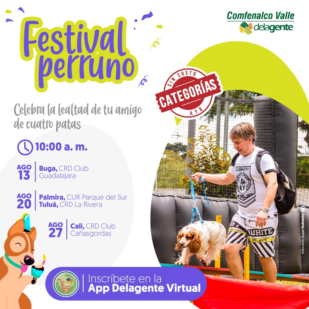 Segundo Festival Perruno, Comfenalco Valle Delagente