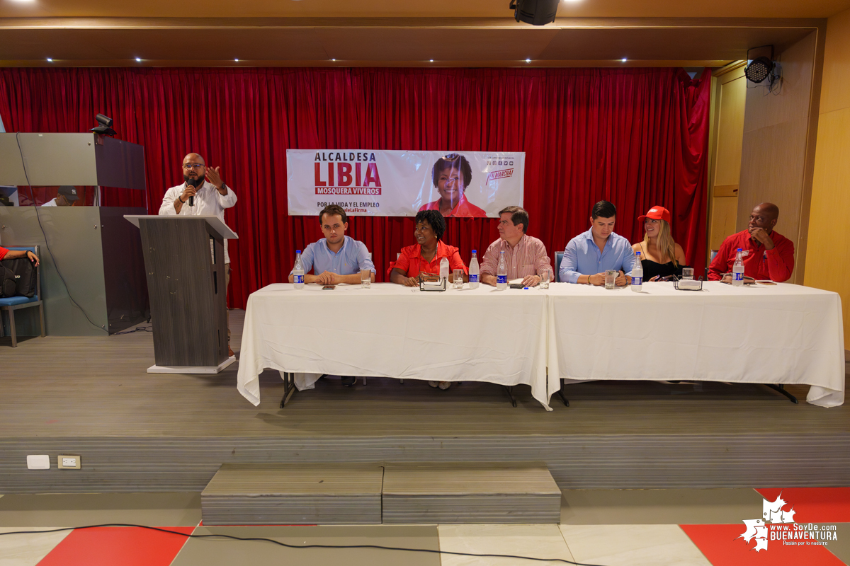 Libia Mosquera Viveros, candidata a la Alcaldía Distrital de Buenaventura presentó su Programa de Gobierno a seguidores y comunidad en general 