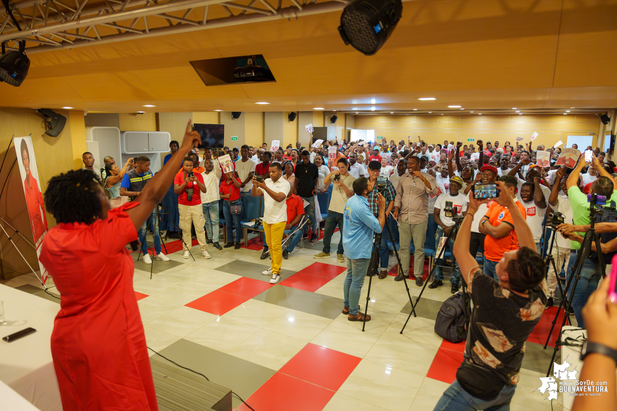 Libia Mosquera Viveros, candidata a la Alcaldía Distrital de Buenaventura presentó su Programa de Gobierno a seguidores y comunidad en general 