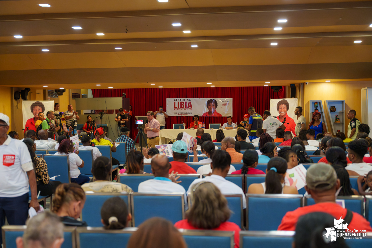 Libia Mosquera Viveros, candidata a la Alcaldía Distrital de Buenaventura presentó su Programa de Gobierno a seguidores y comunidad en general 