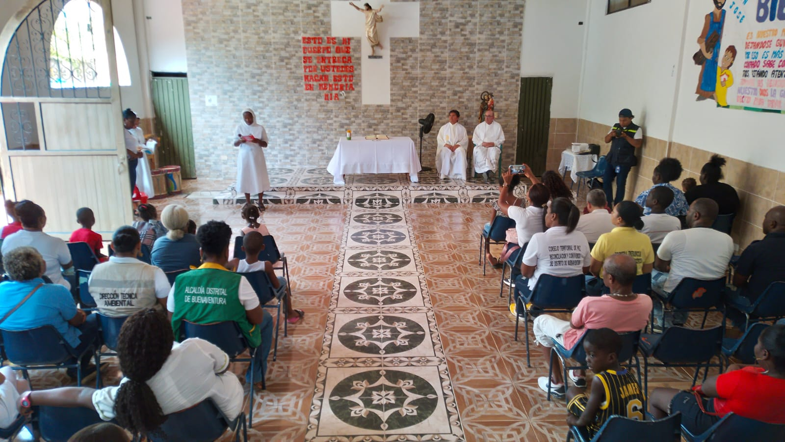 El barrio Olímpico fue protagonista de la Mesa por la Vida y por la Paz realizada por la Alcaldía Distrital de Buenaventura y organizaciones del orden nacional