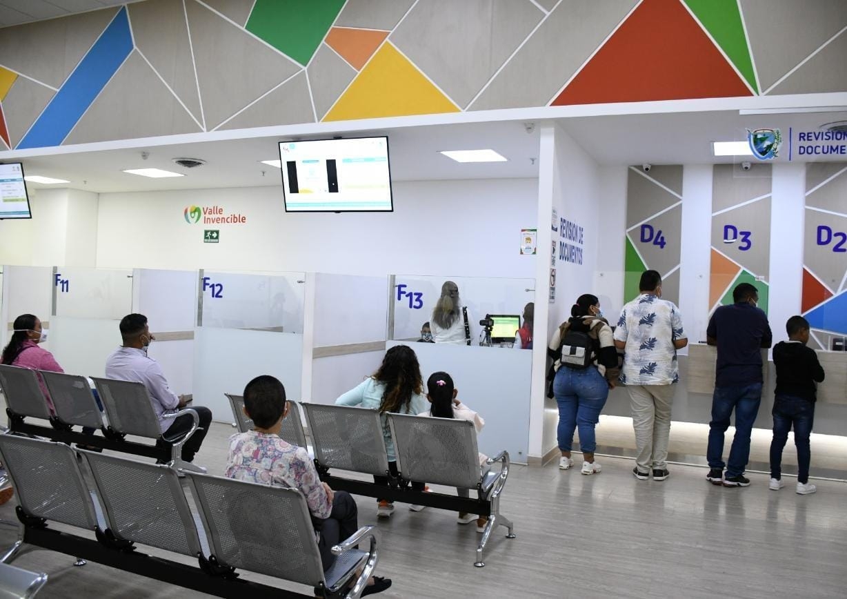 En el Valle expedición de pasaporte funciona con normalidad, se tiene disponibilidad de 1.200 citas al día