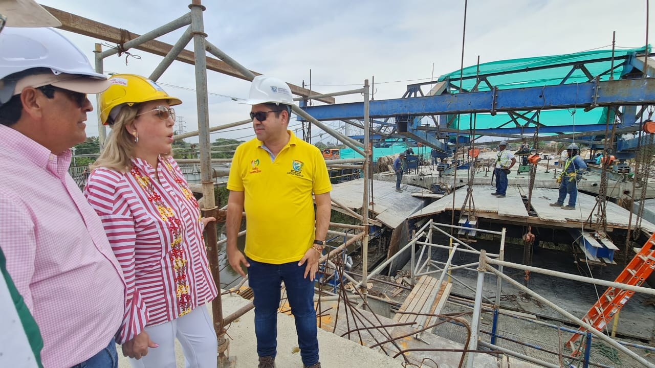 En septiembre se unirá la calzada norte del nuevo puente de Juanchito