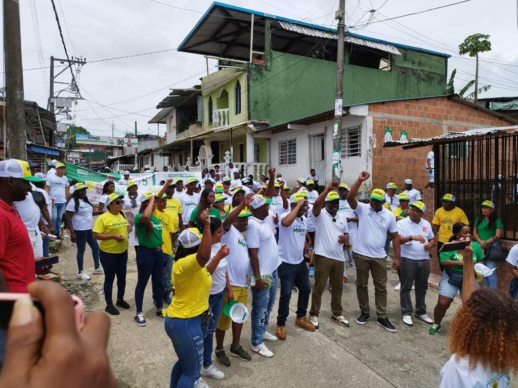 La comuna 9 abrió sus puertas para recibir a Jaime Marínez