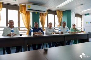 En el segundo piso de la Alcaldía Distrital de Buenaventura se encuentra el punto de atención virtual de la de la Unidad de Gestión Pensional y Parafiscales