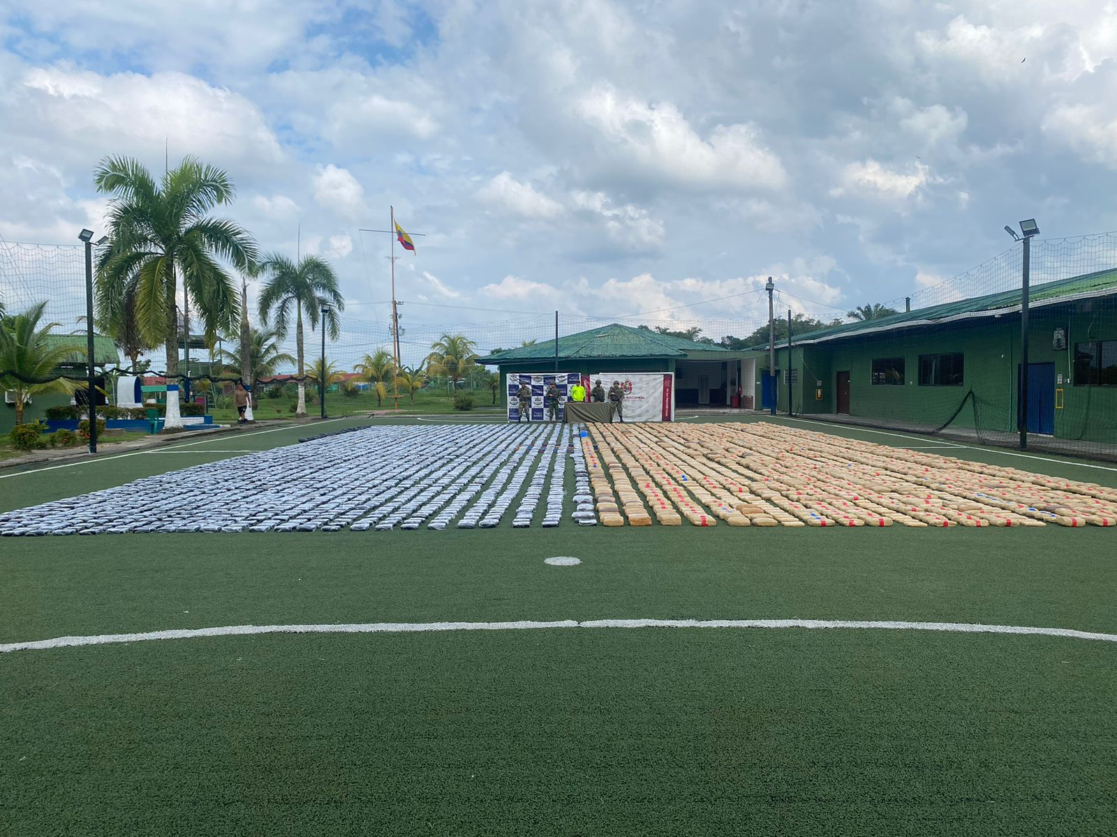 Fueron incautadas 3.1 toneladas de marihuana en zona rural de López de Micay, Cauca